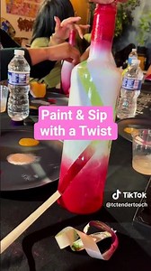 Paint and Sip with a Twist 😀