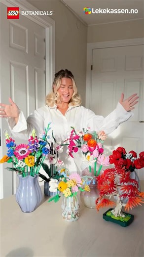 LEGO Blomster og LEGO Planter som aldri visner! 🌸 Den perfekte gaven til alle – vakre sett som varer evig! Hvorfor handle hos oss? 📦 Fri frakt over 1 000 kr* 🎁 Lave priser, hver dag 🚚 Lynrask levering | Lekekassen