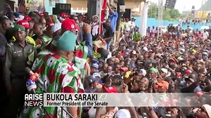 PDP LEADERS DRUM SUPPORT FOR ADELEKE The main opposition People's Democratic Party (PDP) reinforced commitments to oust the governing All Progressives Congress in Osun, during a massive rally in the state capital, ahead of Saturday's gubernatorial election. | Arise News