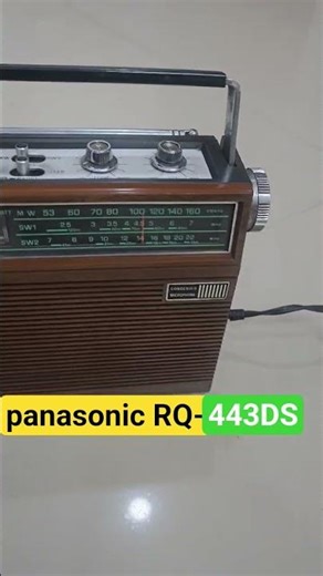 Panasonic RQ-443DS AM/FM radio and cassette recorder. for sale 9023321435