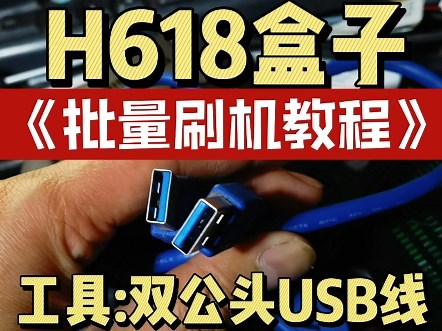 H618盒子批量刷机教程，安卓/linux都可适用#技术分享 #pcdn #派享云