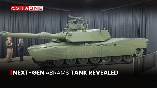 U.S. Army Unveils Next-Generation Abrams Battle Tank | Asia One News #Asiaone #Asiaonenews #EnglishNews #AbramsTank #USArmy | Asia One News