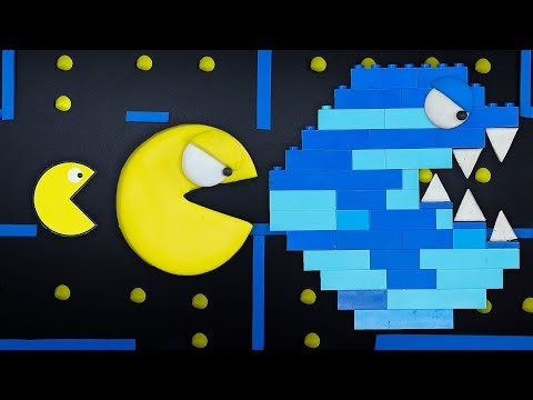 Pacman Stop Motion | LEGO Pac Man Rise of the Monsters – Battle of Horror