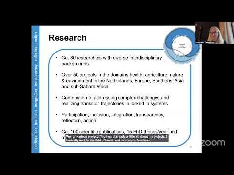 Training the Next Generation of Transdisciplinary Scientists: Athena Institute, Netherlands