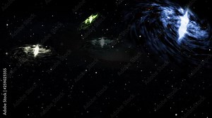 Footage for scientific films and cinematic in space. Also good background for scene and titles, logos.