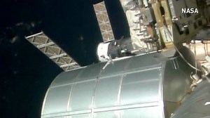 Progress 54 spacecraft docks at International Space Station - video