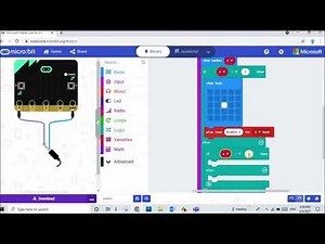 Micro Bit Random Number Generator ‑ Microsoft MakeCode for micro:bit