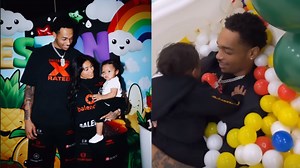 In Photos: PJ Washington, wife Alisah Chanel don $1587 Balenciaga fits in youngest son's birthday celebrations