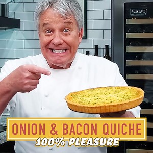 409K views · 2.8K reactions | My Super Savory Onion And Bacon Quiche RECIPE! | Chef Jean-Pierre | Facebook