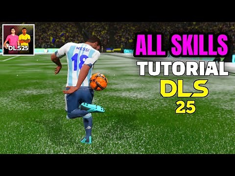 DLS 25 | All Skills Tutorial | Basic To Advanced | Dream League Soccer 2025 🔥