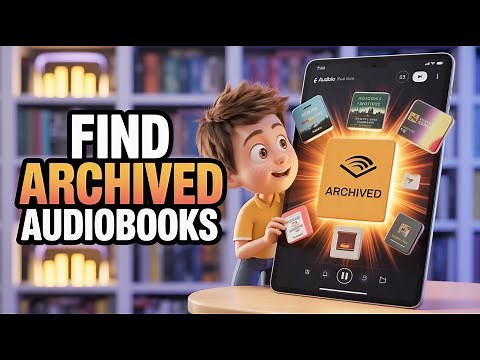 How to Find your Archived Audiobooks on Audible
