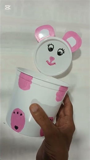 Cardboard box shoe rack and shoe polish holder