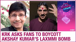 Boycott Laxmmi Bomb| KRK questions Akshay Kumar's movie Laxmmi Bomb's title and calls for a boycott