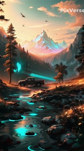 Stunning Sci-Fi Nature 4K 🌌 | Futuristic Landscapes & Alien Worlds #Shorts