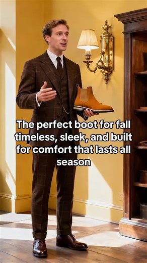 The perfect boot for fall—timeless, sleek, and built for comfort that lasts all season. Comment if these are your go-to style. #brunomarc #fyp #outfitinspo #mensfashion #boots