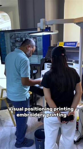 shenlan DTG printer, Visual positioning printing embroidery printing #DTGprinter#dtfprinter#tshirt#garment#clothingcompany