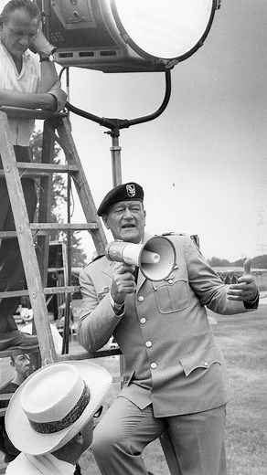 John Wayne "The Duke" | John Wayne discusses his motivation behind directing, producing, and starring in The Green Berets (1968). John Wayne is interviewed by... | Instagram