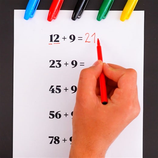 Fast math trick | Magic Hands Creations