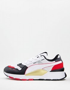 Puma RS 2.0 sneakers in white red and black | ASOS