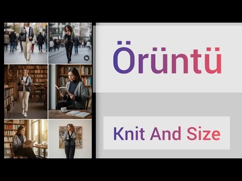 1 Part KNIT ANY SIZE (S to 4XL) | Professional Raglan Sleeve Technique for Beginners & Pros