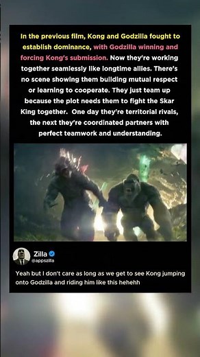 Godzilla & Kong Became Best Friends Overnight 🙄 | The Team Up That Makes No Sense