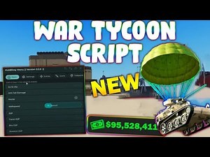 *NEW* War Tycoon Script (PASTEBIN 2025) (AIM BOT , AUTOFARM, INFINITE AMMO, GET CASH FAST, AIRDROP)