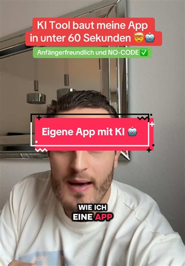 Eigene App mit KI in Minuten erstellen