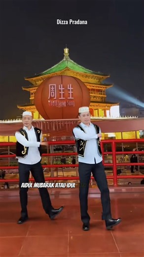 Suasana Eid Mubarak di Negara China