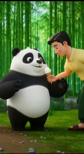 “The Panda and the Human: A Story of Friendship”