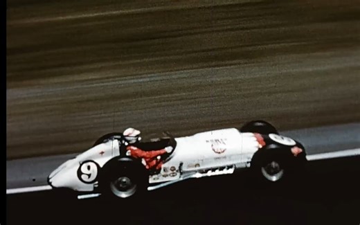 Thrilling 1958 Indianapolis 500 Auto Race - rare film