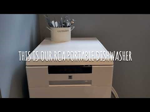 Using the RCA Portable Dishwasher
