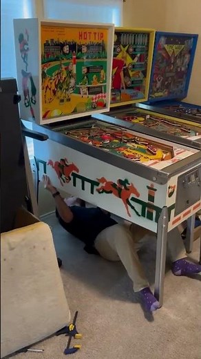How do you move a pinball machine?