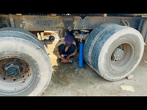 Truck cracked chassis repair | Indian truck mechanics