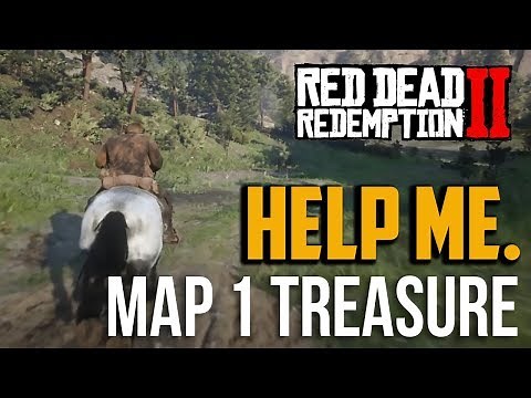 Red Dead Redemption 2: Jack Hall Gang Map 1 Treasure Location