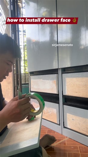 77K views · 580 reactions | how to install drawer face #sirjamesenato #teacherwoodworker #woodworkingteacher #woodworkingtips #woodworkingtools #woodworker #customizedfurniture #fblifestyle #tutorial #drawer | Sir James Enato | Facebook