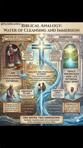 Water in the Bible: Old Testament Law vs. New Testament Grace in Jesus