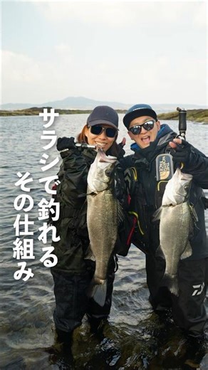 波が白く泡立つ「サラシ」、実は最高のポイントです！ #釣り初心者 #釣り #ヒラスズキ