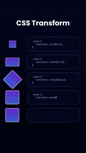 Learn CSS transformer and transition animation #cssanimation #cssanimationtutorial #css3 #shorts