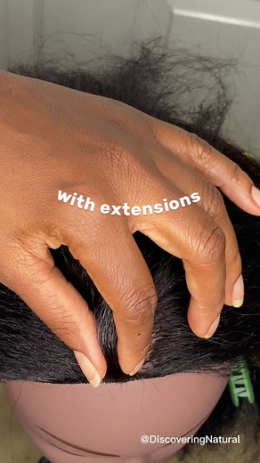 8.1K views · 90 reactions | How to do Flat Twists with hair extensions #flattwist #flattwiststyles #hairtutorial | DiscoveringNatural | Facebook