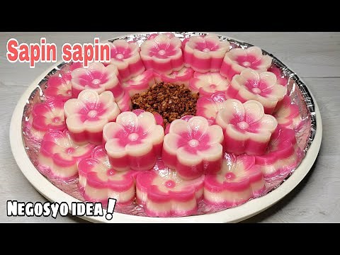 Sapin Sapin Recipe | Paano Magluto Ng Masarap Na Sapin Sapin | Negosyo Idea | WAIS NA NANAY