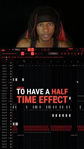 How To Have A Halftime Effect |FL Studio Tutorial