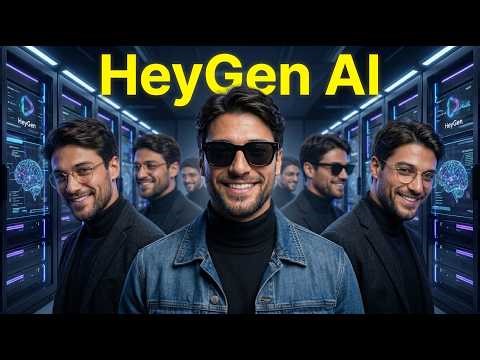 HEYGEN AI FULL TUTORIAL | AI Avatars, Video Translation, Lip Sync & Custom Voices