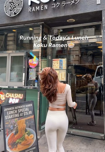 Running & Today‘s Lunch! 🍜✨ Hit up Koku Ramen for today’s lunch, and it was absolute perfection. Their ramen is deeply flavorful, the kimchi fried rice is an amazing match, and the signature drinks are just top-tier! 🥢🔥 Where is your go-to ramen spot in the city? 👇 @kokuramennyc #KokuRamen #NYCfoodie #NYCRamen #ManhattanEats #NYCRestaurants