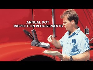 Annual DOT Inspection Requirements