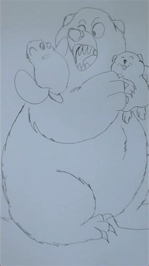 How to Draw Mabel, Ellen, and Loaf 🐻🦫 Hoppers Disney Pixar #howtodraw #hoppers #disney