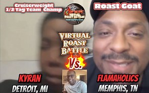 17K views · 466 reactions | “THROWBACK ROAST BATTLE” @kyran walker vs. Flamaholics 藍 #memphiscomedy #memphisroasting #dfwcomedy #roastcomedy #roastbattle #roastbattles #comedy #anyonecangetit #justjokes #justcomedy #fyp #fy #foryoupage #fortworthtx #birmingham #sanjose #virginia #pompano #louisiana #pensacola #batonrouge #wacotexas #entertainment #viralvideos #viral | Get Yo Azz On Roast Comedy Show | Facebook