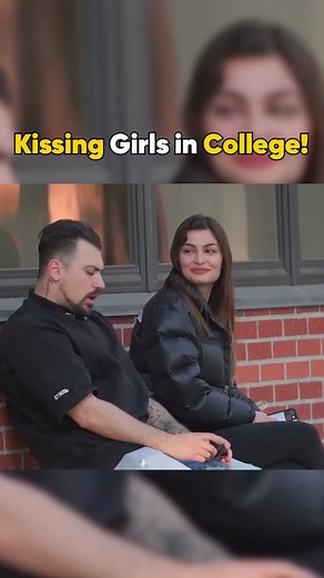 KISSING GIRLS in College! #prank #troll | prank