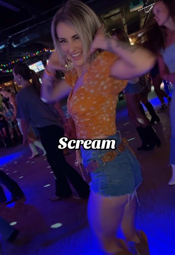 Scream 😱 another fun and easier one⚡️ #scream #screamlinedance #linedance #linedancing #nashville