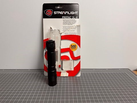 Streamlight Protac 2L-X Programmable Light 500 Lumen max and a PERFECT Beam for General Purpose Use
