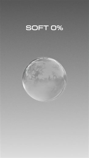 0% vs 100% 3D Soft Body Simulation #blender3d #3dart #3danimation #satisfying